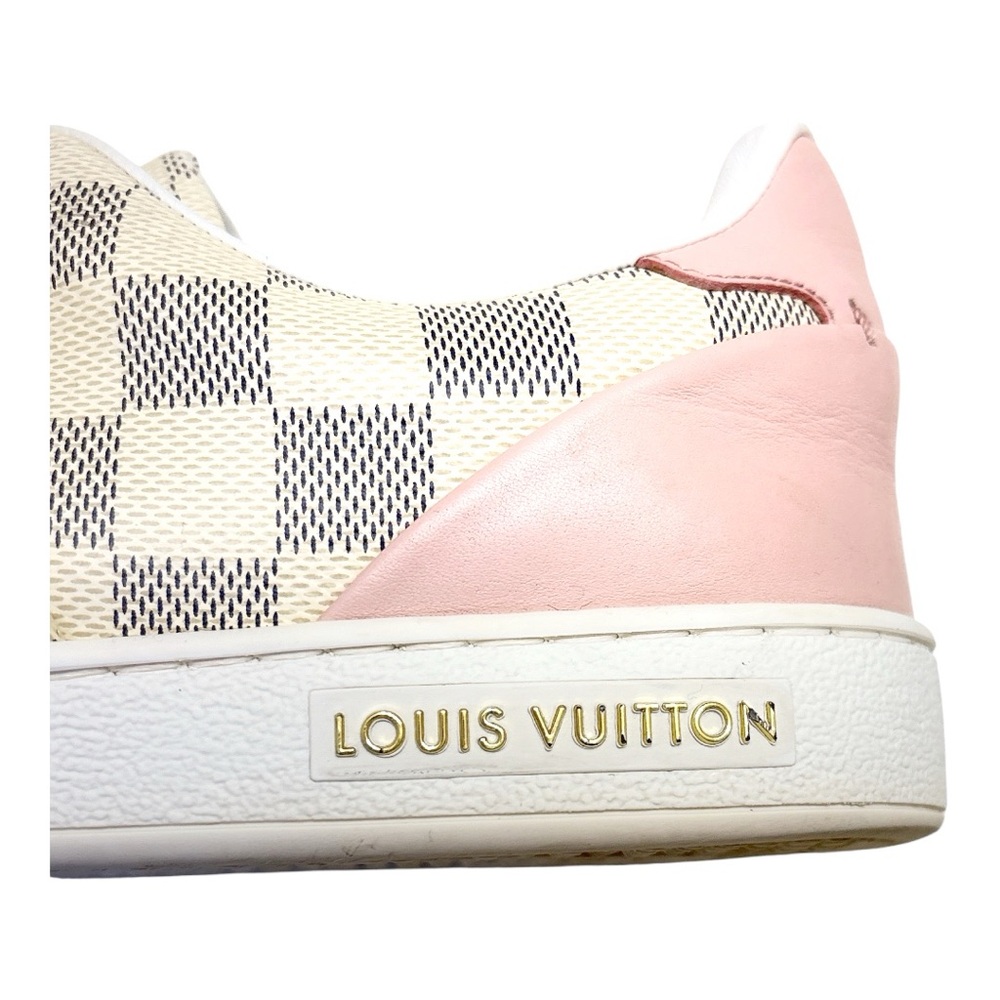 Louis Vuitton Frontrow Azur Damier Sneakers EU 37 US 7 Limited Edition - Picture 8 of 10